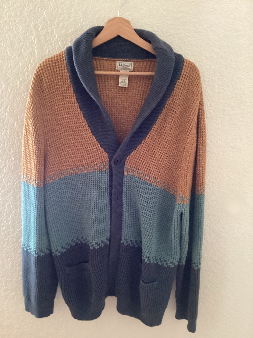 LLBean Vintage cardigan sweater